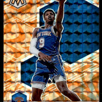 RJ Barrett 2020 2021 Mosaic Orange Reactive Prizm Series Mint Card #68