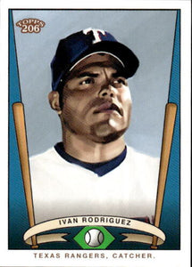 Ivan Rodriguez 2002 Topps T 206 Series Mint Card #T206-2 S