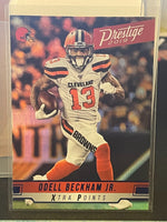 Odell Beckham Jr.2019 Panini Prestige Xtra Points Blue Series Mint Card #110
