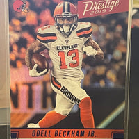 Odell Beckham Jr.2019 Panini Prestige Xtra Points Blue Series Mint Card #110