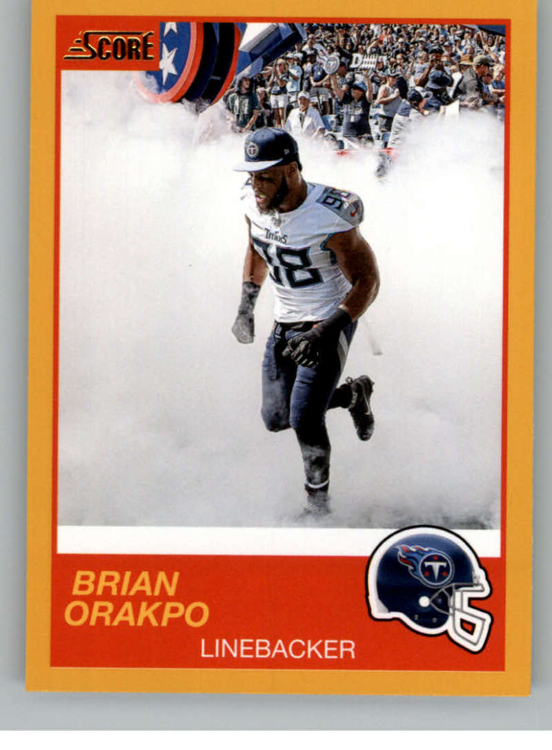 Brian Orakpo 2019 Score GOLD Series Mint Card #81