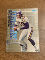 Cris Carter 1998 Topps Measures of Greatness Series Mint Card #MG11
