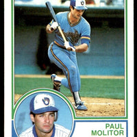 Paul Molitor 1983 Topps Series Mint Card #630
