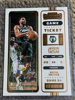 Jayson Tatum 2022 2023 Panini Contenders Game Ticket Bronze Series Mint Card #10
