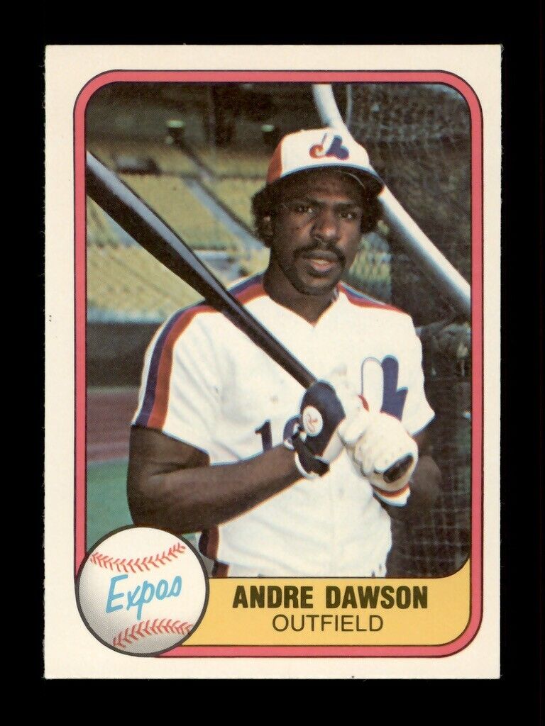 Andre Dawson 1981 Fleer Series Mint Card #145