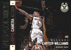Michael Carter-Williams 2015 2016 Hoops Lights Camera Action Series Mint Card #40