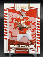 Patrick Mahomes II 2023 Panini Absolute Bronze Foil Series Mint Card #3
