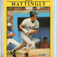 Don Mattingly 1991 Fleer Series Mint Card #673
