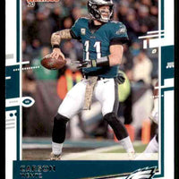 Carson Wentz 2020 Donruss Series Mint Card #205