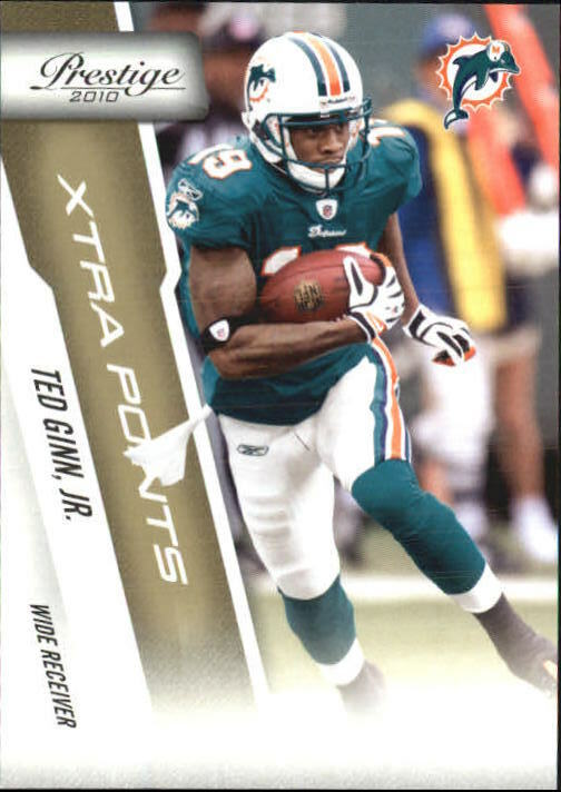 Tedd Ginn Jr 2010 Panini Prestige Xtra Points Gold Series Mint Card #106 Only 250 Made