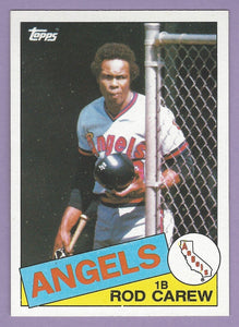 Rod Carew 1985 Topps Series Mint Card #300