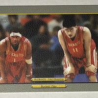 Tracy McGrady and Yao Ming 2006 2007 Topps Turkey Red Series Mint Checklist Card #254