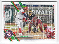 Juan Soto 2021 Topps Holiday Baseball Series Mint Card  #HW100
