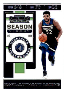 Karl-Anthony Towns 2019 2020 Panini Contenders Series Mint Card #54