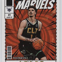 LaMelo Ball 2023 2024 Panini Donruss  Net Marvels Series Mint Card #13