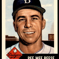 Pee Wee Reese 1991 Topps 1953 Archives Series Mint Card  #76