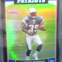 Laurence Maroney 2006 Topps Chrome Black Refractor Series Mint Rookie Card #227