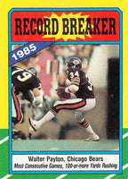 Walter Payton 1986 Topps Series Mint Card #7
