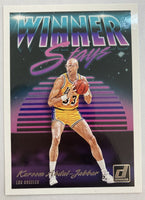 Kareem Abdul-Jabbar 2018 2019 Donruss Winner Stays Series Mint Card #10
