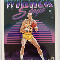 Kareem Abdul-Jabbar 2018 2019 Donruss Winner Stays Series Mint Card #10