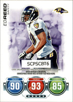 Ed Reed 2010 Topps Attax Code Card Series Mint Card
