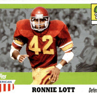 Ronnie Lott 2005 Topps All American Series Mint Card #52