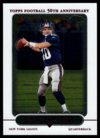 Eli Manning 2005 Topps Chrome Series Mint Card #36
