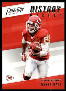 Dante Hall 2019 Panini Prestige History Makers Series Mint Card #HS-DH