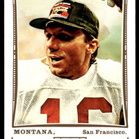 Joe Montana 2009 Topps Mayo Series Mint Card #125