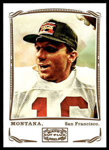 Joe Montana 2009 Topps Mayo Series Mint Card #125