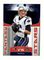 Tom Brady 2019 Score Fantasy Stars Series Mint Card #FS-20
