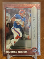 Thurman Thomas 1999 Bowman Chrome Series Mint Card #44
