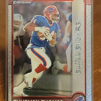 Thurman Thomas 1999 Bowman Chrome Series Mint Card #44