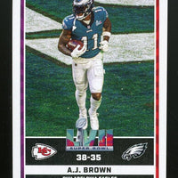 A.J. Brown 2023 Panini NFL Sticker #37