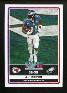 A.J. Brown 2023 Panini NFL Sticker #37