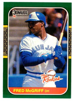 Fred McGriff 1987 Donruss The Rookies Series Mint Card #31
