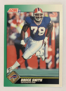 Bruce Smith 1991 Score Mint Card #278