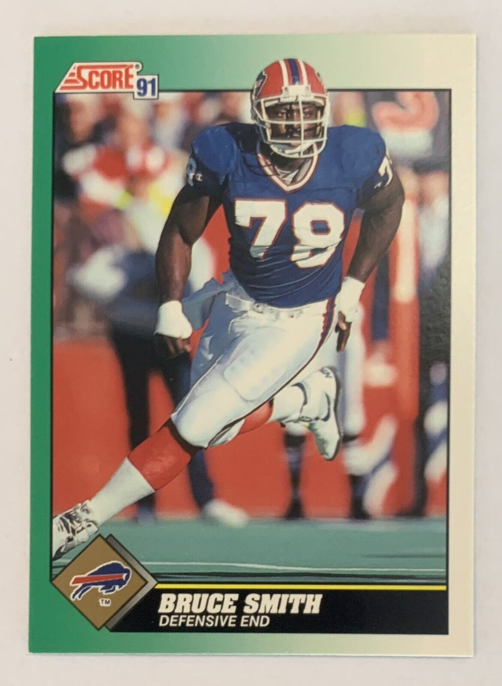 Bruce Smith 1991 Score Mint Card #278