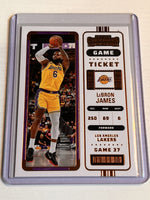 LeBron James 2022 2023 Panini Contenders Game Ticket GOLD Series Mint Card #36
