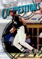 Frank Thomas 1997 Topps Finest Competitors with Peel Series Mint Card #279
