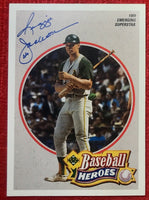 Reggie Jackson 1990 Upper Deck Baseball Heroes Series Mint Card #1

