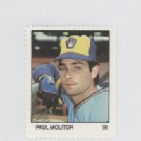 Paul Molitor 1983 Fleer Stamp