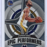 Stephen Curry 2021 2022 Panini Mosaic Epic Performers Mint Card #7