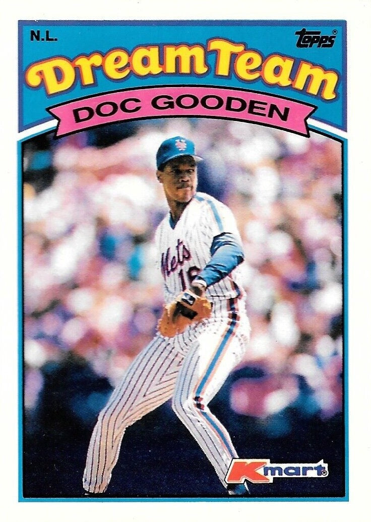 Dwight Gooden 1989 Topps K-Mart Dream Team Series Mint Card #31