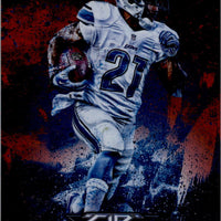 Reggie Bush 2014 Topps Fire Flame Foil Series Mint Card #82