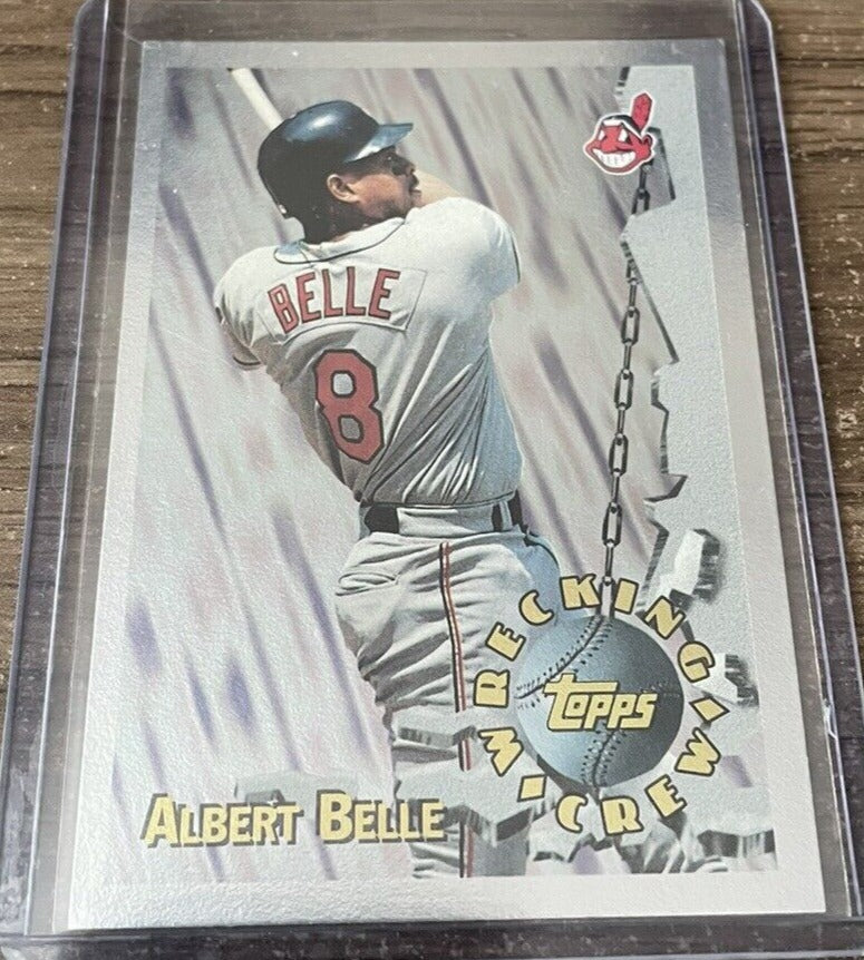 Albert Belle 1996 Topps Wrecking Crew Series Mint Card  #WC2