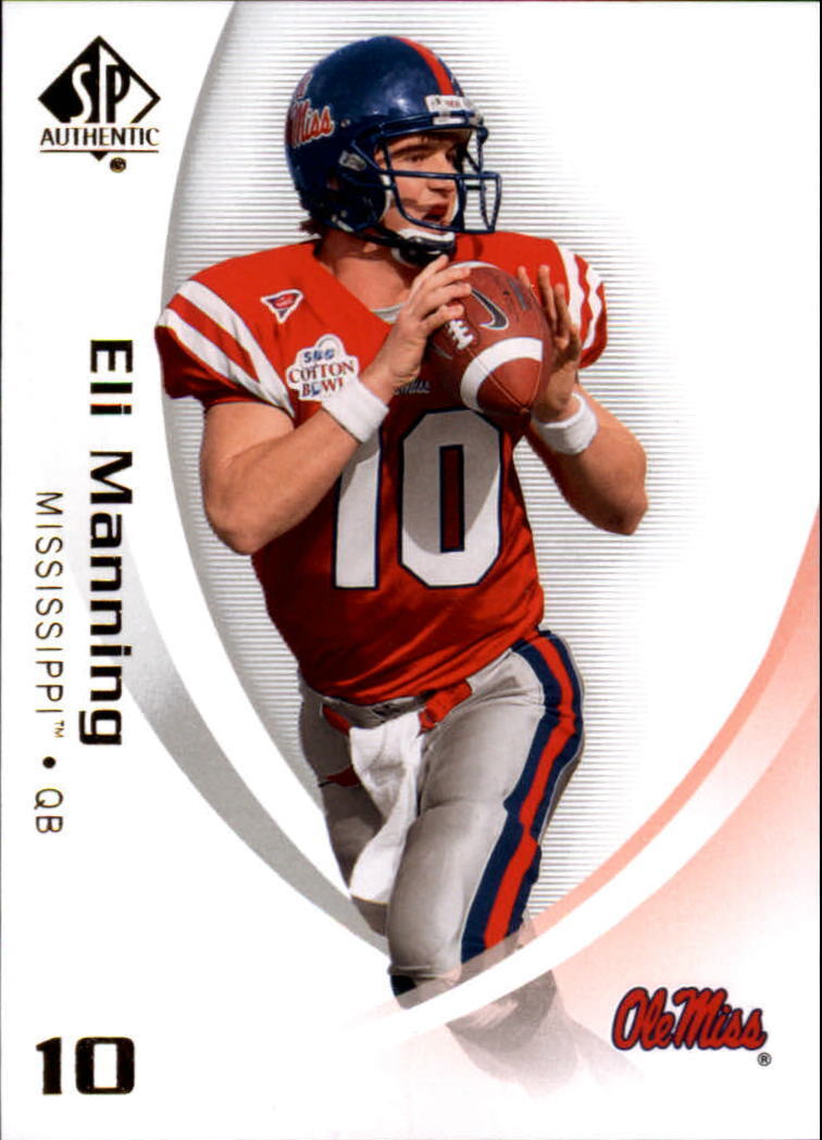 Eli Manning 2010 SP Authentic Series Mint Card #33
