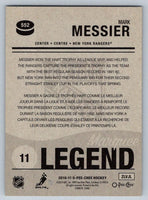 Mark Messier 2010 2011 O-Pee-Chee Marquee Legends Mint Card #552
