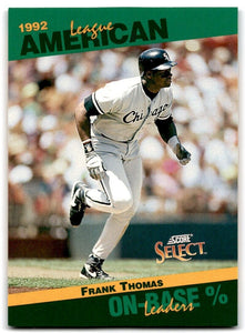 Frank Thomas 1993 Score Select Stat Leaders Series Mint Card #49