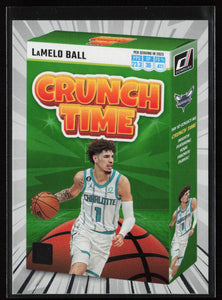 LaMelo Ball 2023 2024 Panini Donruss Crunch Time Series Mint Card #5